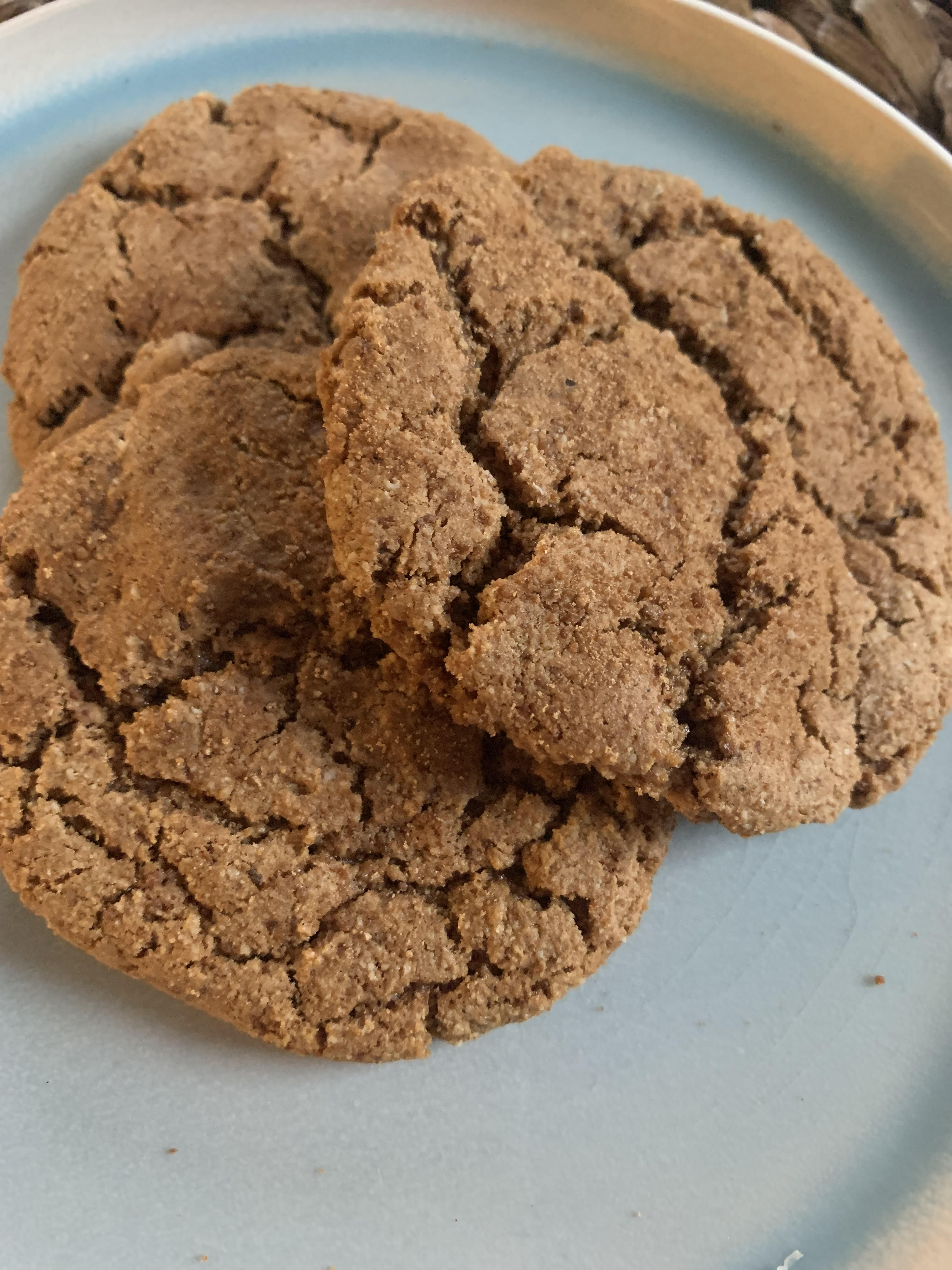 chewy paleo snickerdoodle cookie