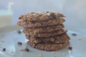 gluten free dairy free oatmeal raisin cookies