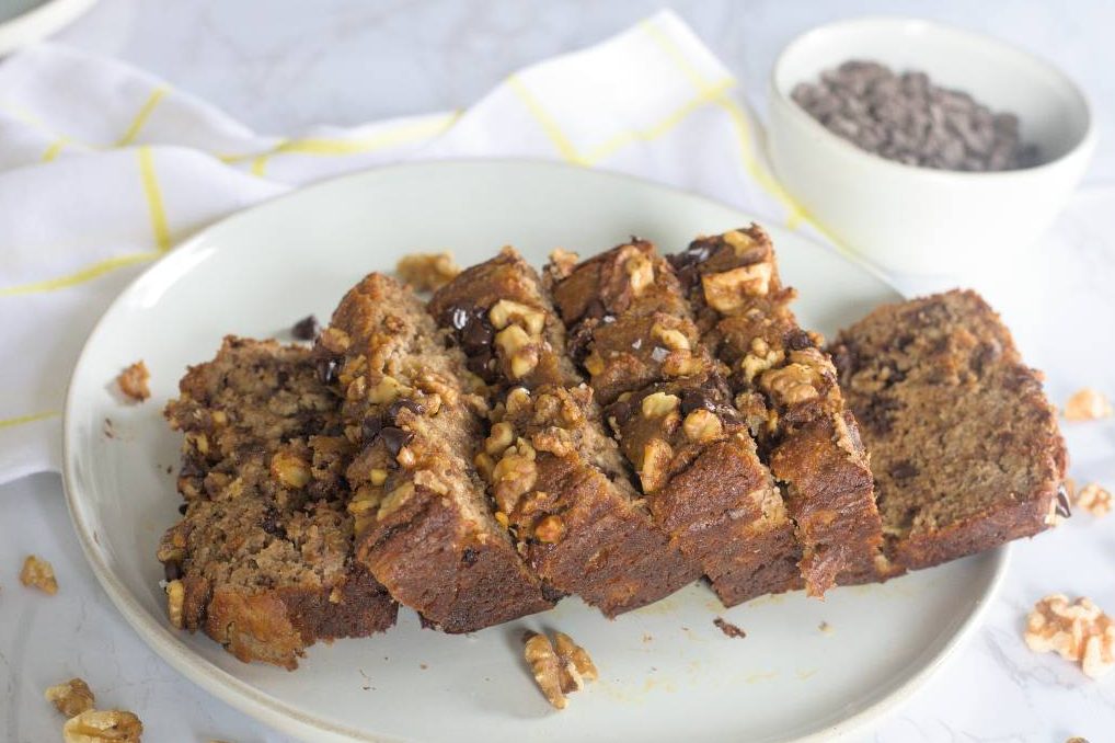 Moist Paleo Banana Bread