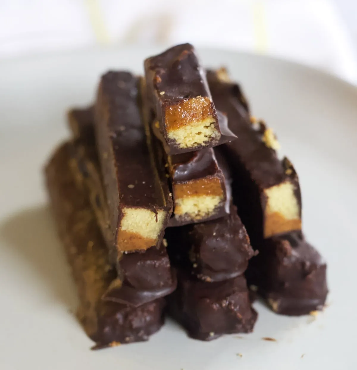 Vegan,  Gluten-Free Twix Bar Recipe