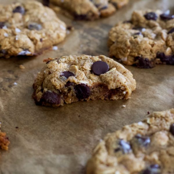 Easy, glutenfree, dairyfree chocolate chip oat cookies — Don't Skip