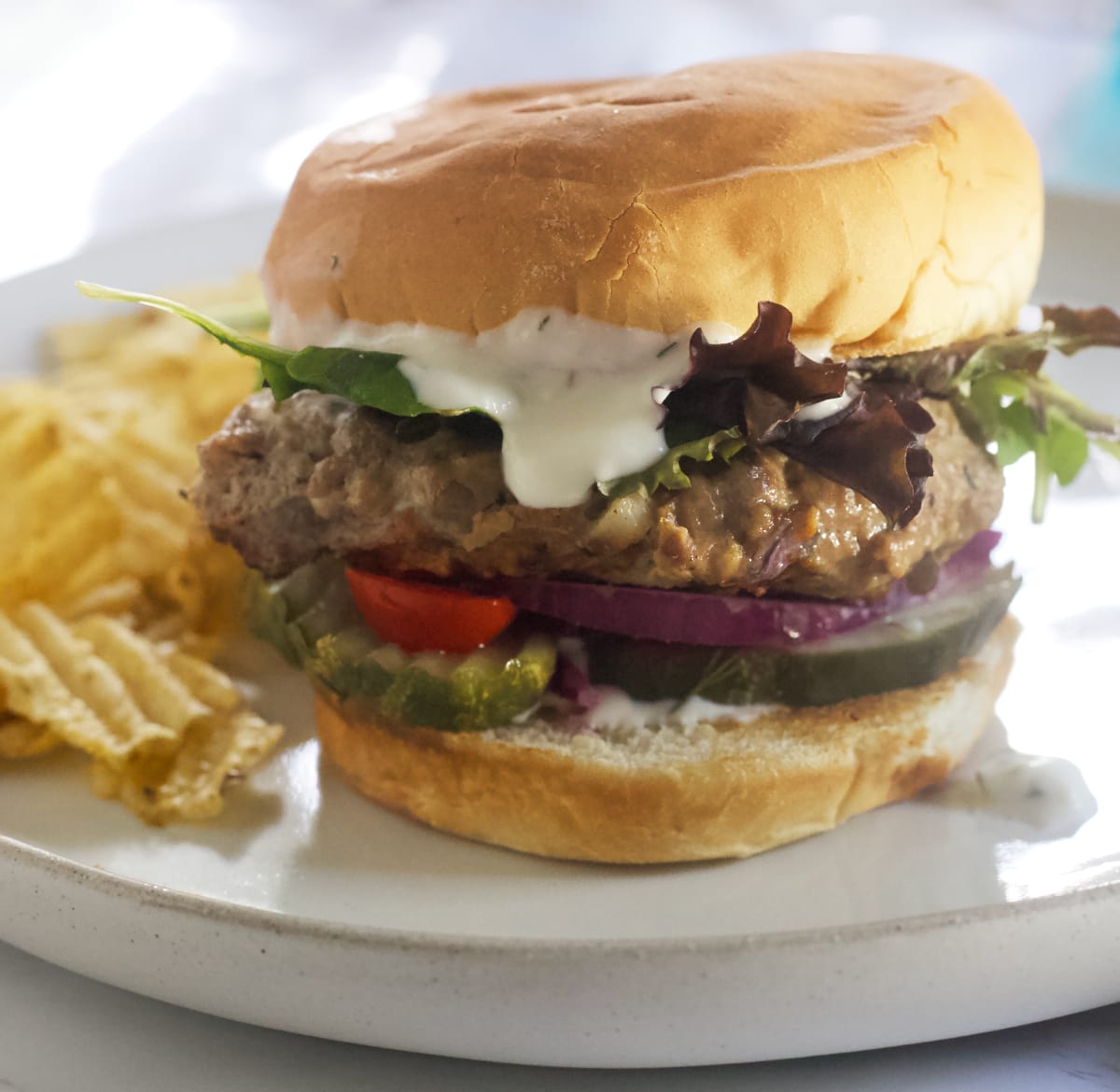 Lamb Burger Recipe — Don't Skip the Cookie