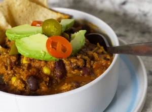 hearty turkey chili