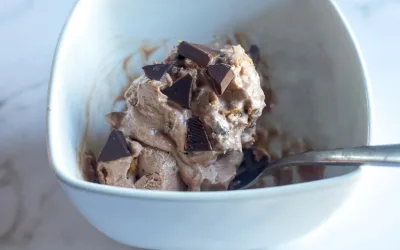 Chocolate Cottage Cheese Ice Cream- High Protein