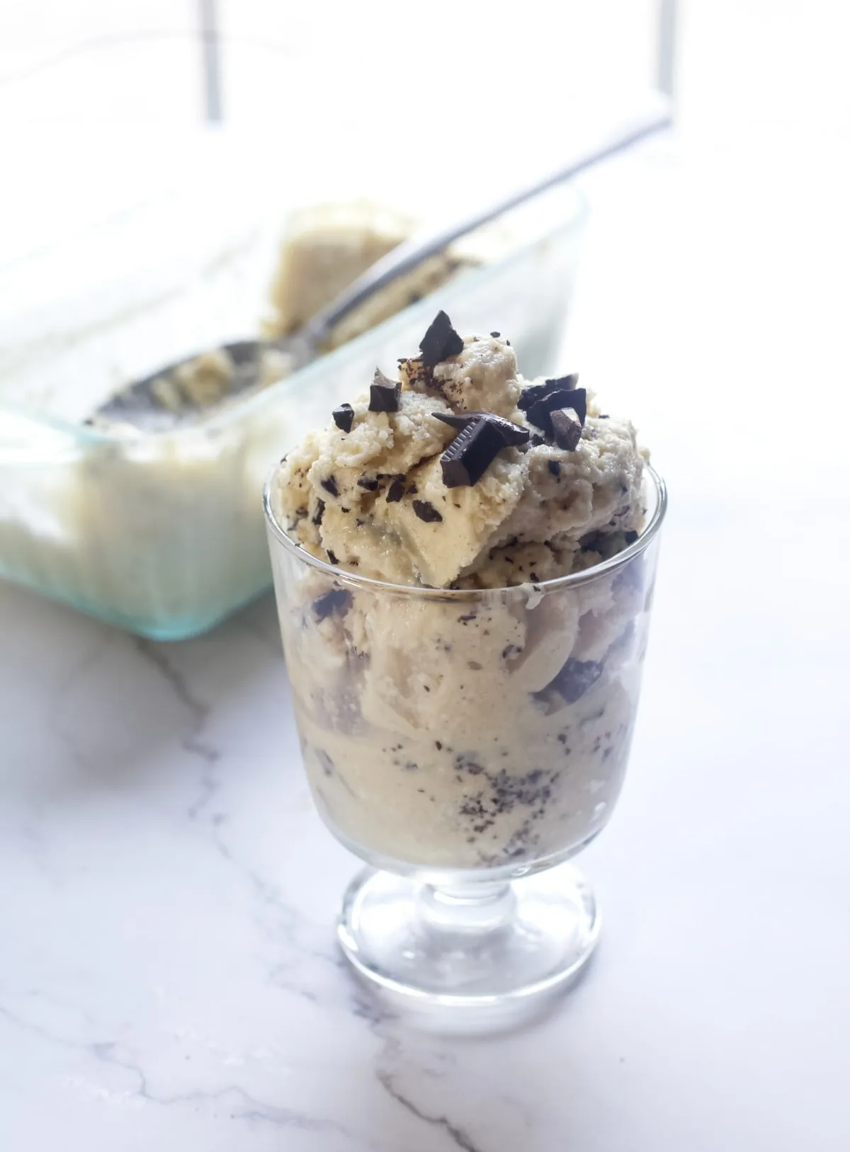 Paleo Ice Cream – Tahini Chocolate Chunk!