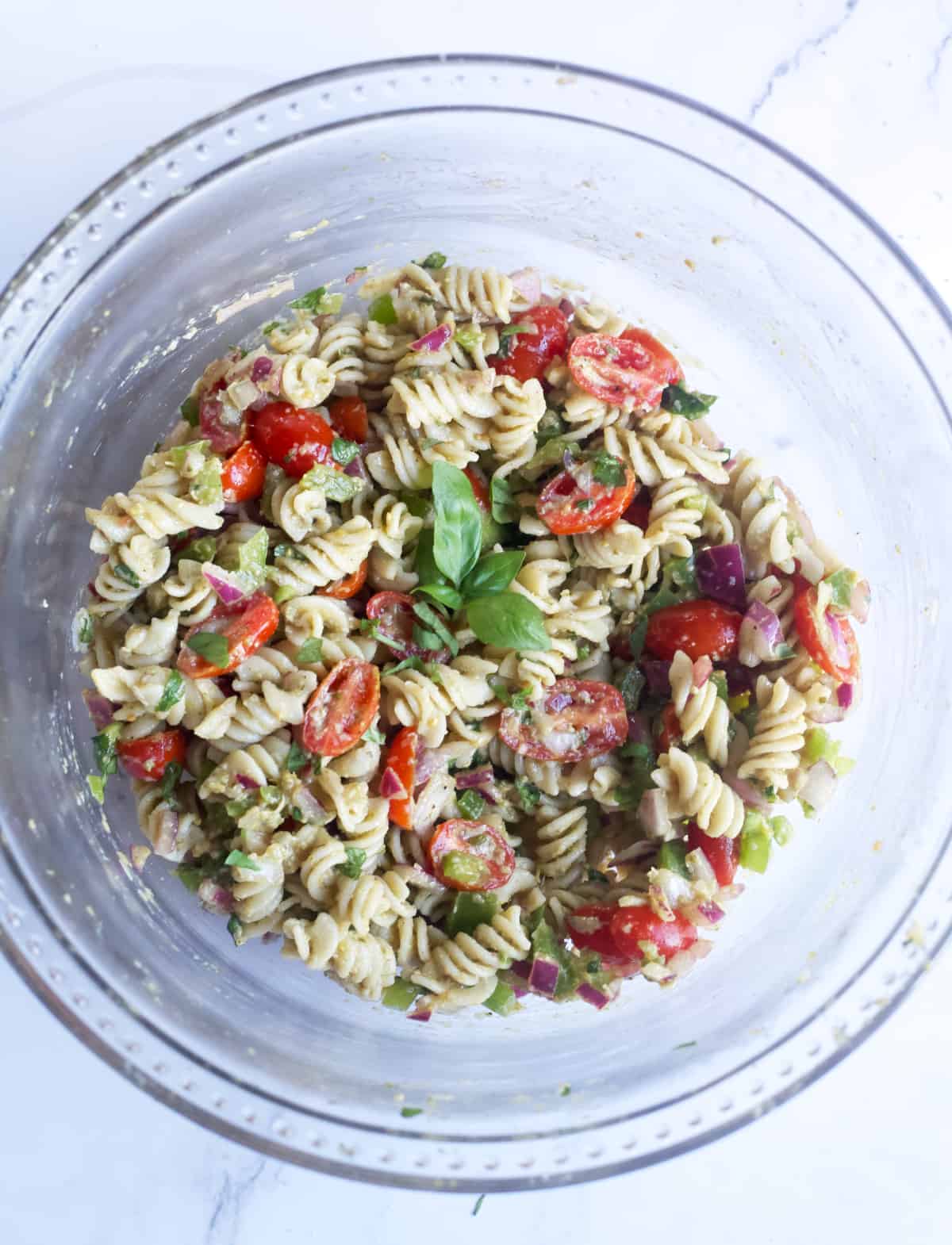 Easy Pesto Pasta Salad — Don't Skip the Cookie