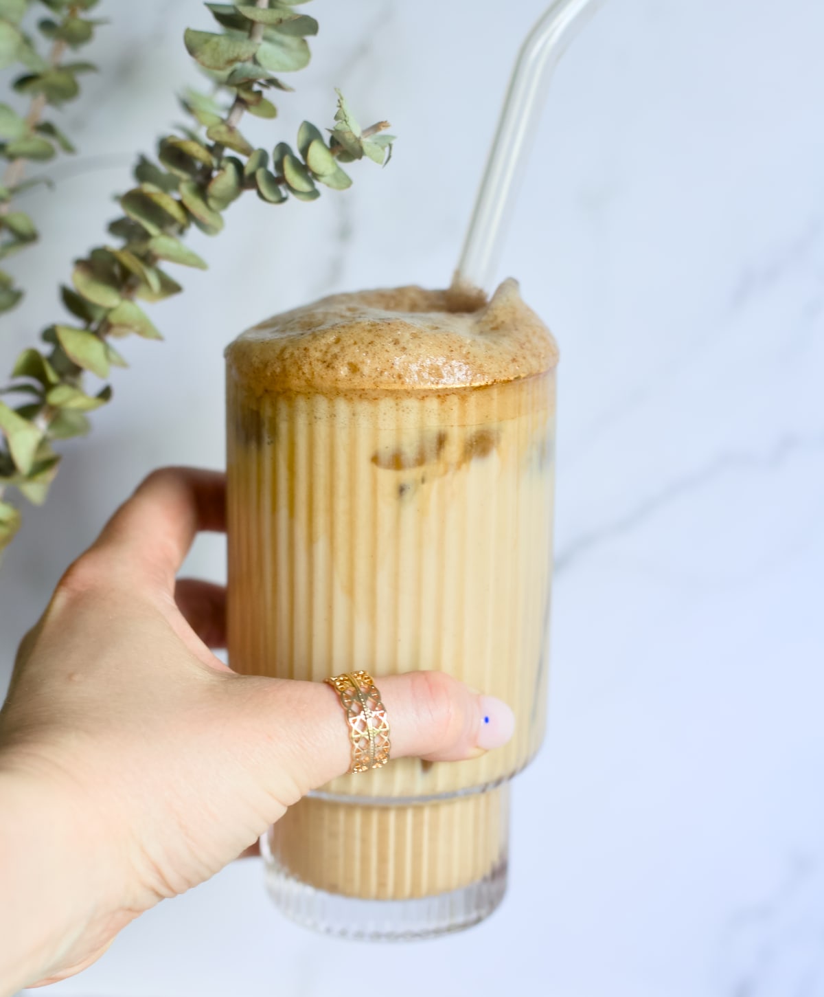 Iced Brown Sugar Shaken Espresso Drink Recipe